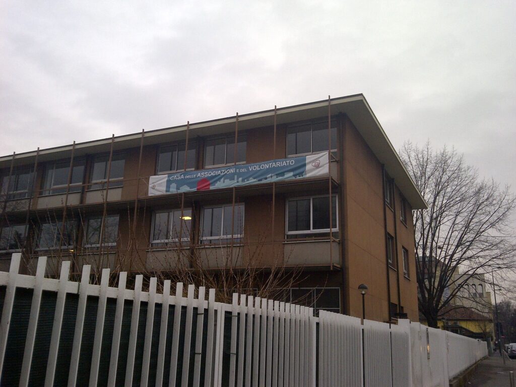 Casa del volontariato in zona